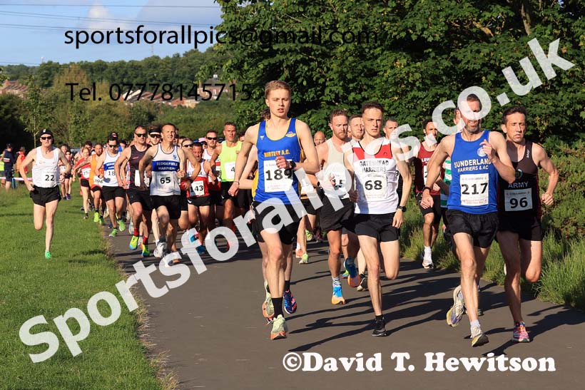 The 2024 Elswick Harriers Newburn River Run, Newcastle upon Tyne.  Photo: David T. Hewitson/Sports for All Pics